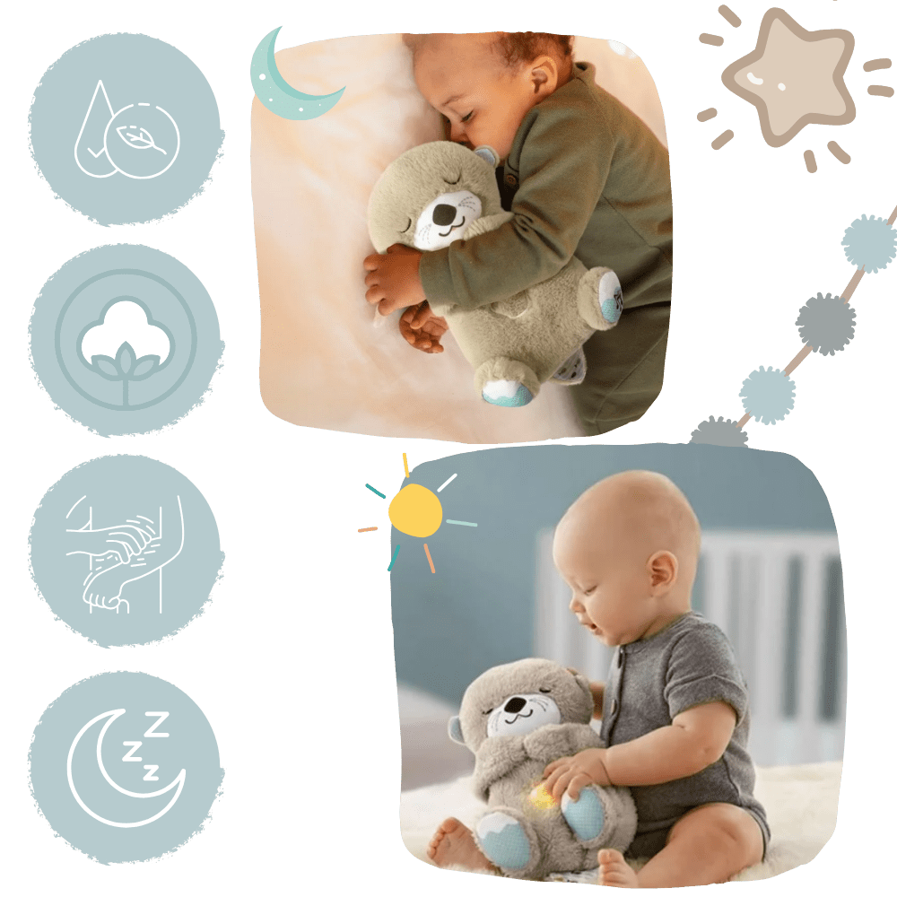 Peluche Lontra Rilassante con Sensazione Uterina