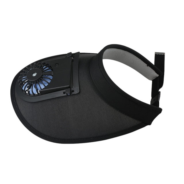 Cappellino da baseball estivo all'aperto con ventola regolabile
