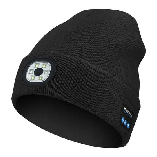 Berretto Bluetooth 3 in 1 con luce LED