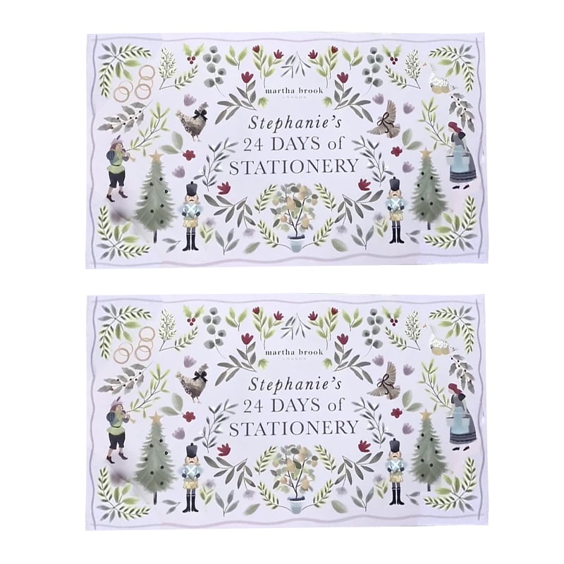 Calendario dell'Avvento con Cancelleria 24 Sorprese JollyJournals™