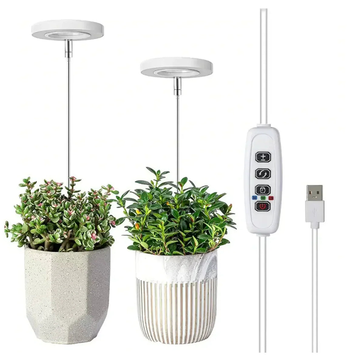 Lampada per piante | LED a spettro completo e timer dimmerabile