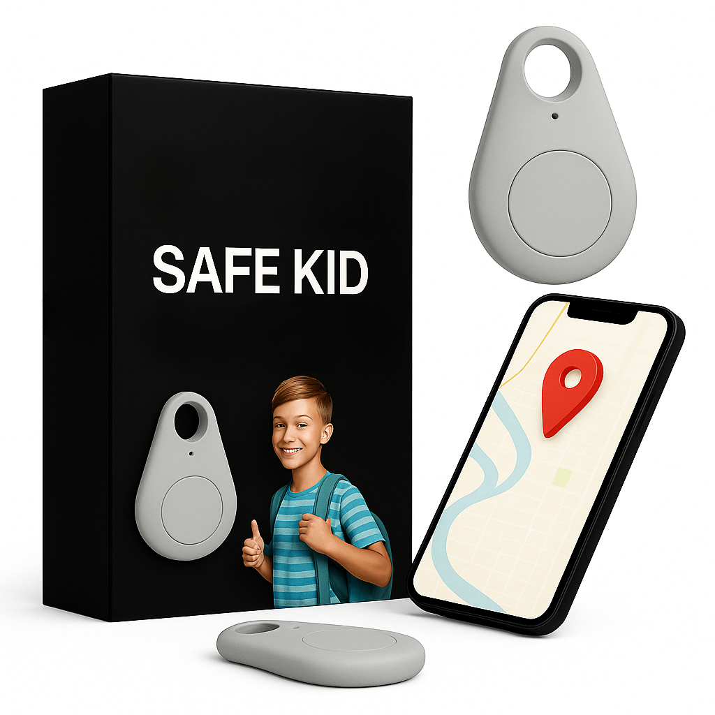 Localizzatore GPS per Bambini con Posizione Live e Allarme SOS