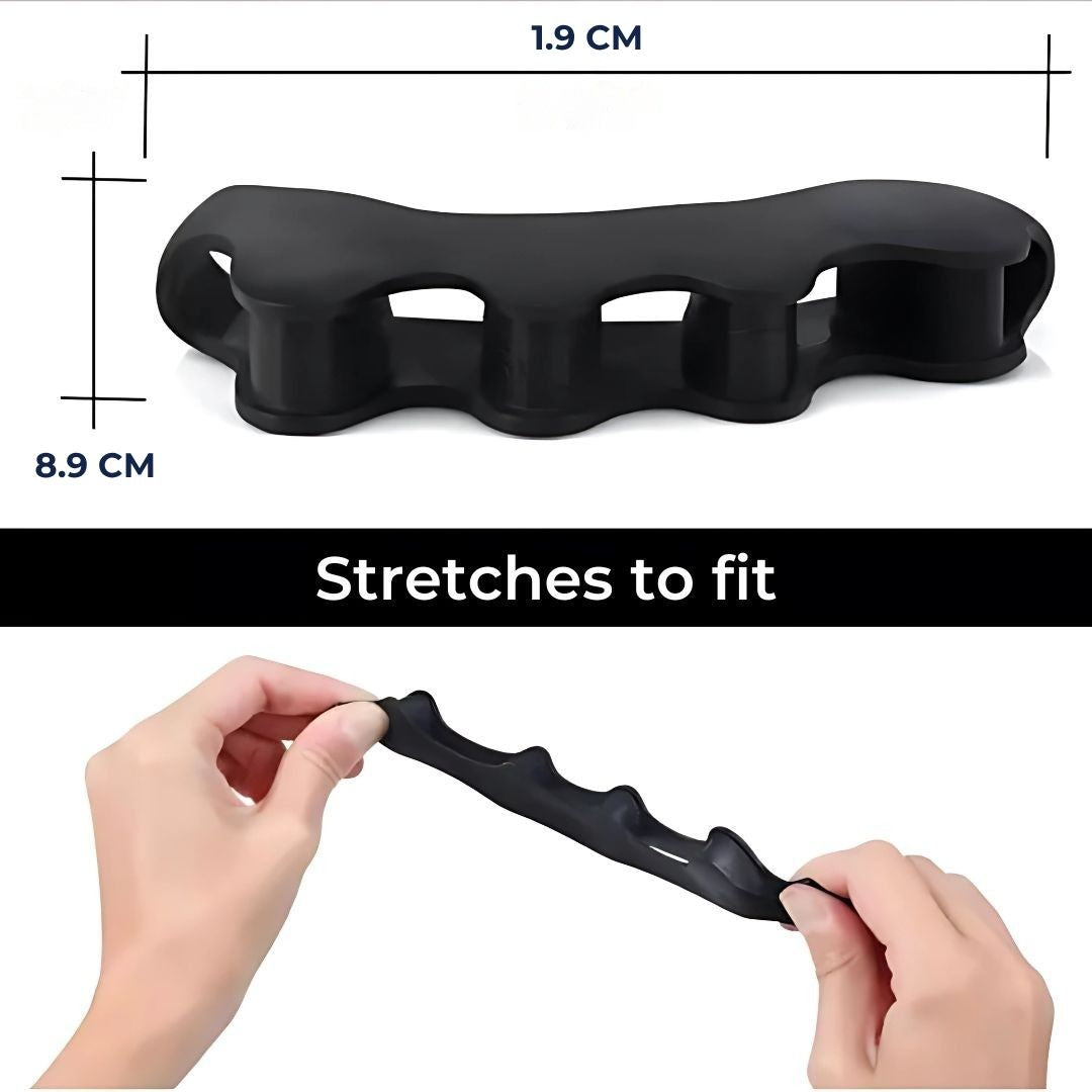 Separatore per dita dei piedi FlexAlign – Riallineamento e sollievo dal dolore per alluce valgo, dita sovrapposte e comf