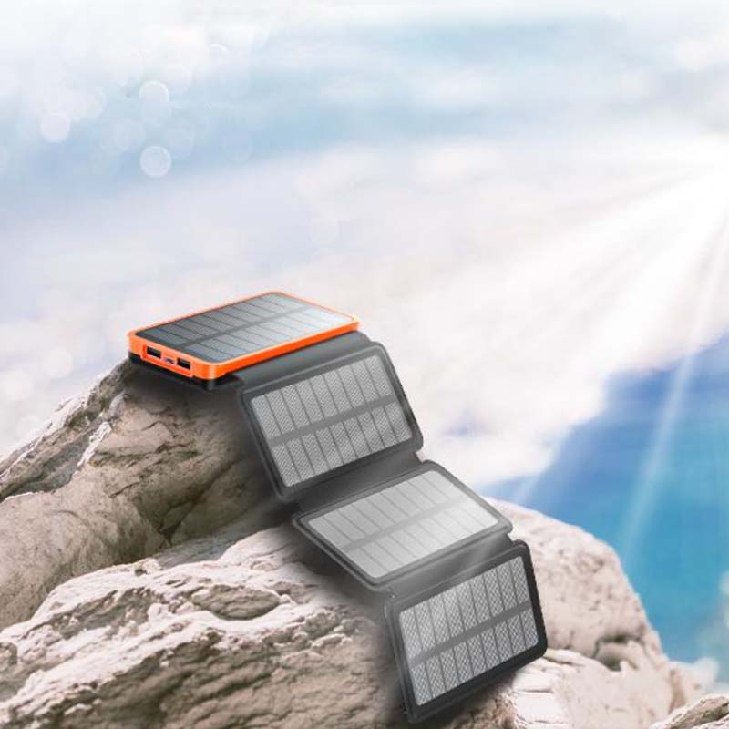 Powerbank Solare ad Alta Capacità da 25000mAh – Ricarica Rapida