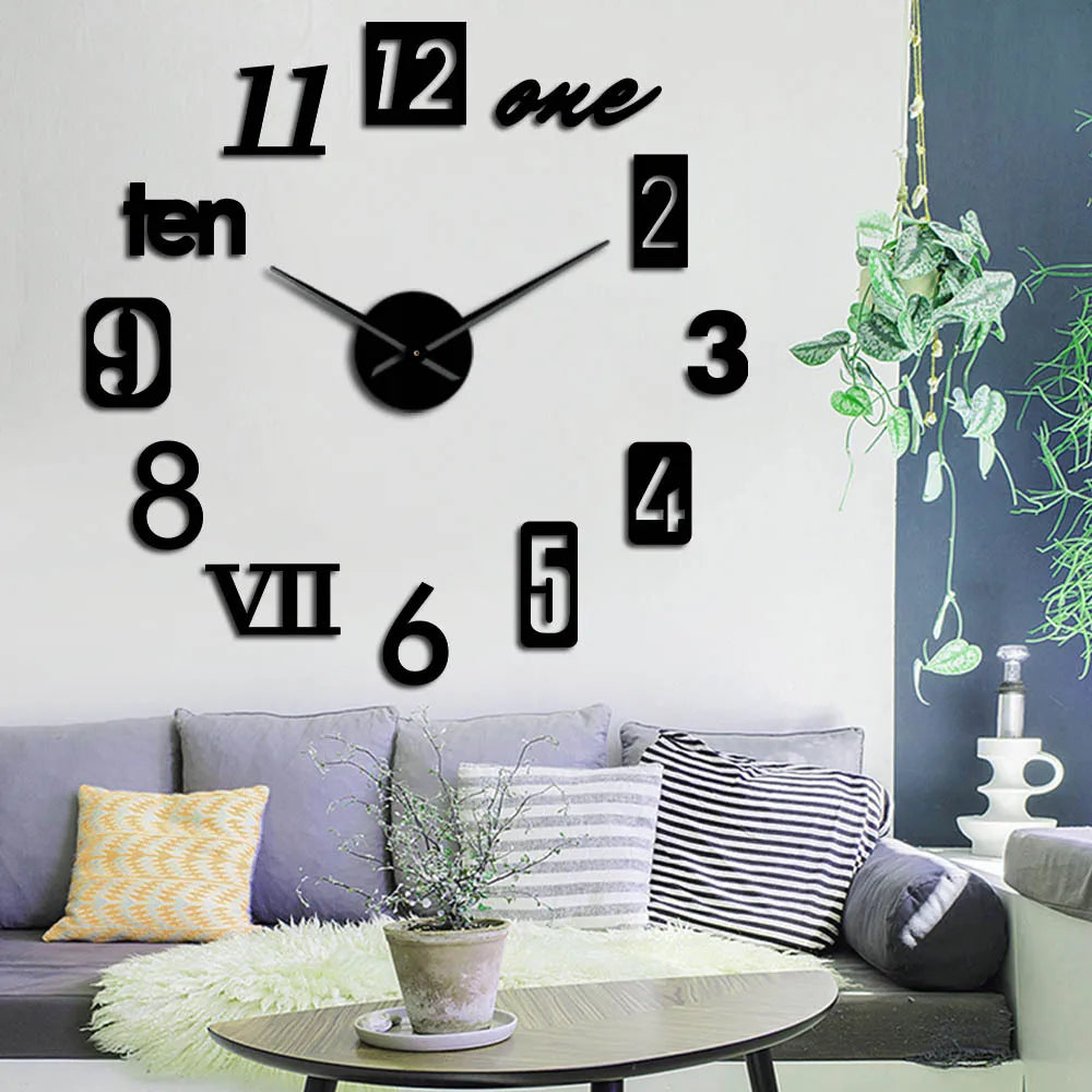 Orologio da Parete Moderno Grande e Decorativo
