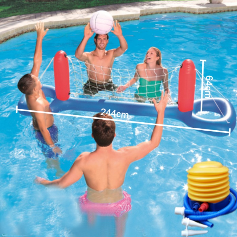 Parco giochi acquatico gonfiabile | Set per piscina con accessori