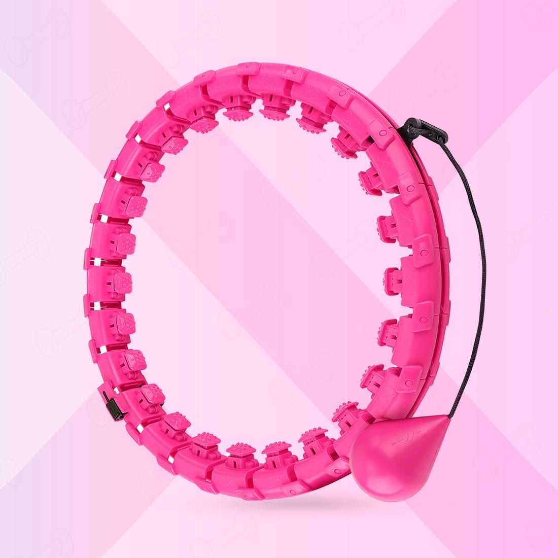 Hulafit Pro - cerchio da hula hoop regolabile per un fitness domestico efficace e una vita snella