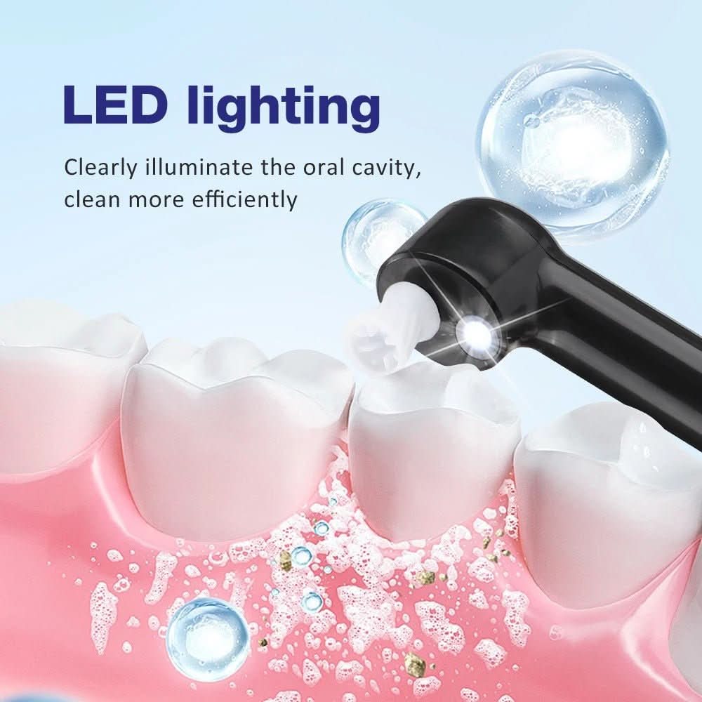 BRIGHTSMILE - lucidatore per denti senza fili 5-in-1 per denti bianchi splendenti