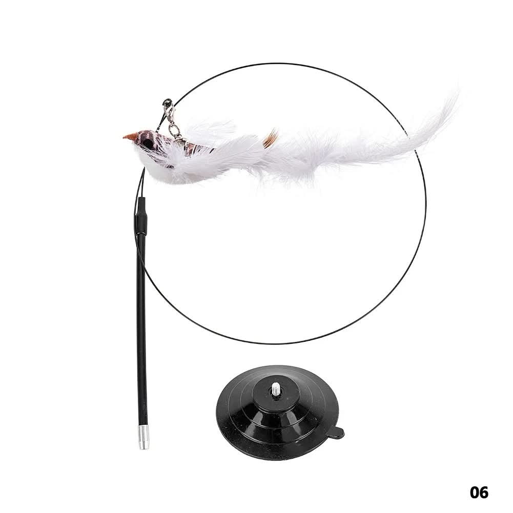 WINGWHIRL – Giocattolo interattivo per gatti con ali svolazzanti