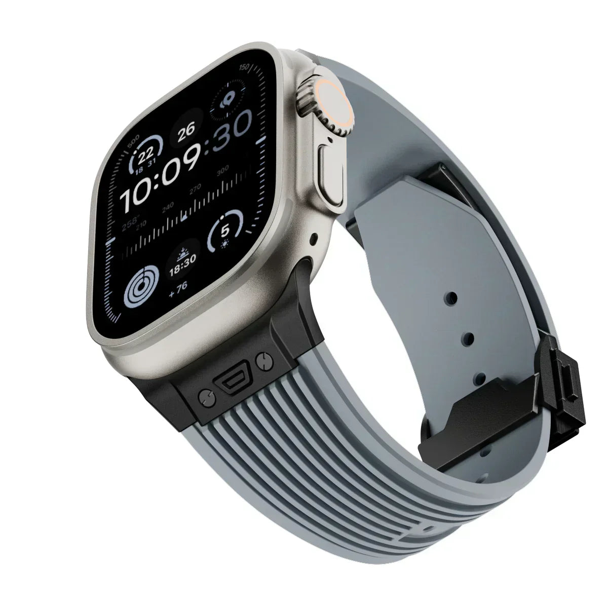 Cinturino in silicone NovaFlex su Apple Watch Ultra