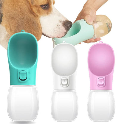 THIRSTEASE – Bottiglia d'acqua per cani a prova di perdite, da portare in giro