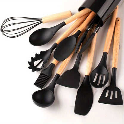 Set di utensili da cucina in silicone - resistenti al calore e alla moda per ogni cucina