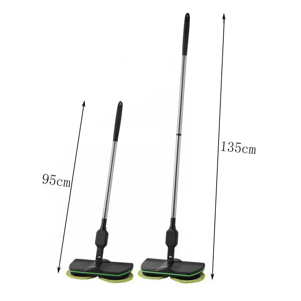 Fleuurs Mocio Power – Mocio Elettrico Senza Fili 300 RPM per Lavaggio, Lucidatura & Inceratura