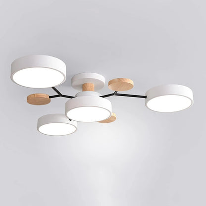 Lampadario a Soffitto Moderno a LED – Flush Mount Chandelier