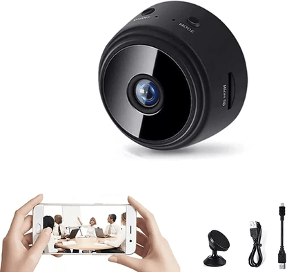 MINICAM 1080P - Telecamera di sicurezza compatta con visione notturna e controllo tramite app