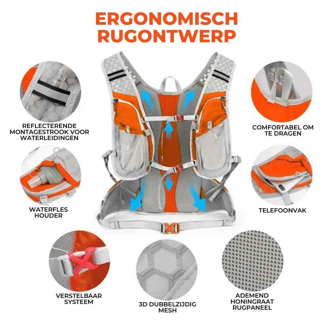 Zaino TravelLite - Sistema di idratazione ultraleggero con serbatoio d'acqua integrato