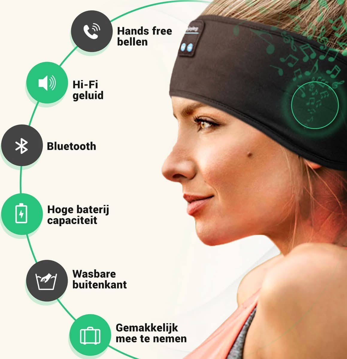 DREAMWAVE – Braccialetto Bluetooth Intelligente per il sonno profondo e il rilassamento