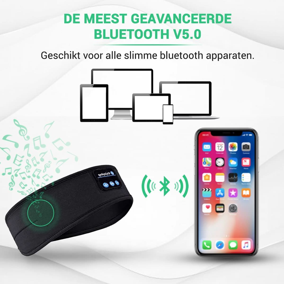 DREAMWAVE – Braccialetto Bluetooth Intelligente per il sonno profondo e il rilassamento