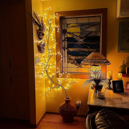 Lampada da parete LED Ramas de Sauce – Illuminazione decorativa con alimentazione USB