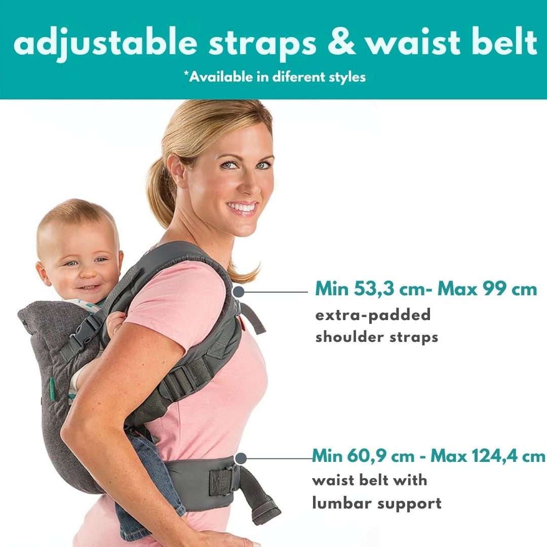 Marsupio Flip Advanced 4-in-1 – Ergonomico e Regolabile per Neonati e Bambini