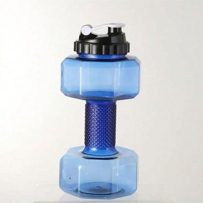 Hydraflex - bottiglia d'acqua a forma di manubrio da 550 ml per il fitness e la vita quotidiana | design 2 in 1