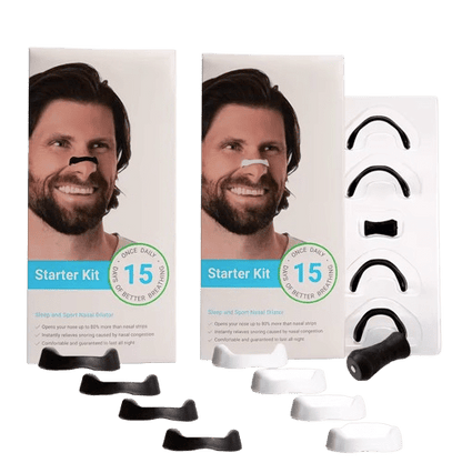 15x Strisce Nasali Magnetiche - Migliorano il Flusso d'Aria