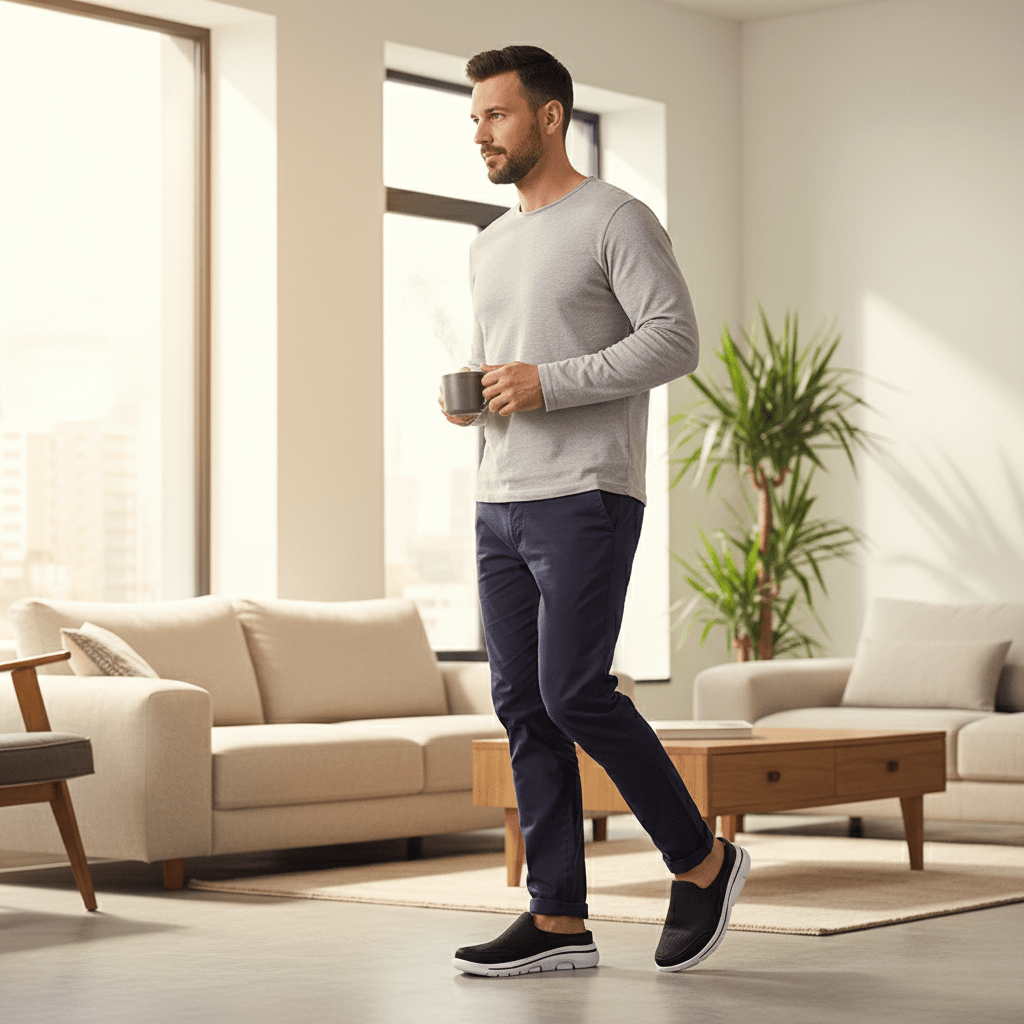 AEROSTEP – Ciabatte da uomo traspiranti per comfort e freschezza