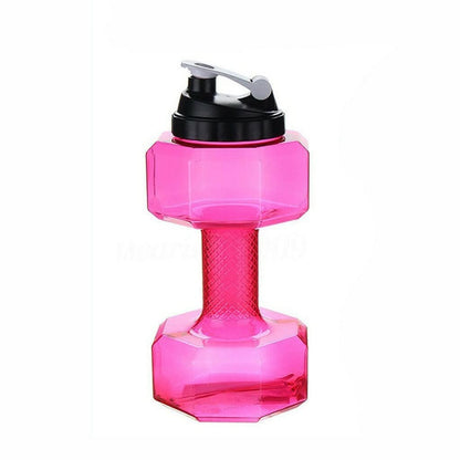 Hydraflex - bottiglia d'acqua a forma di manubrio da 550 ml per il fitness e la vita quotidiana | design 2 in 1