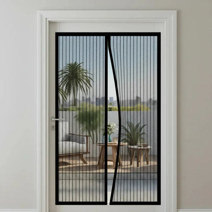 BREEZEMESH – Tenda a rete magnetica per porta senza mani