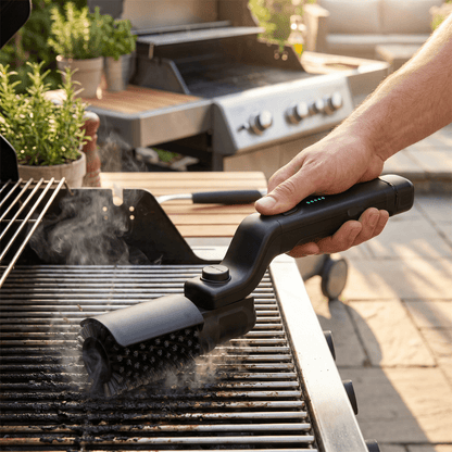 BBQTORQUE – Strumento di pulizia elettrico per la griglia con 3 velocità