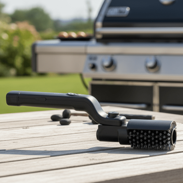 BBQTORQUE – Strumento di pulizia elettrico per la griglia con 3 velocità