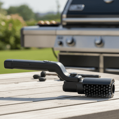 BBQTORQUE – Strumento di pulizia elettrico per la griglia con 3 velocità