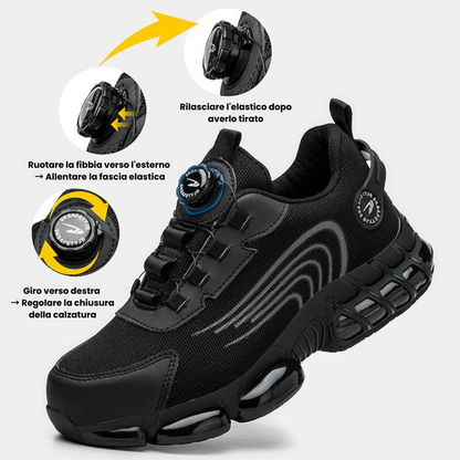 SafeStep | Scarpe di Sicurezza Indistruttibili