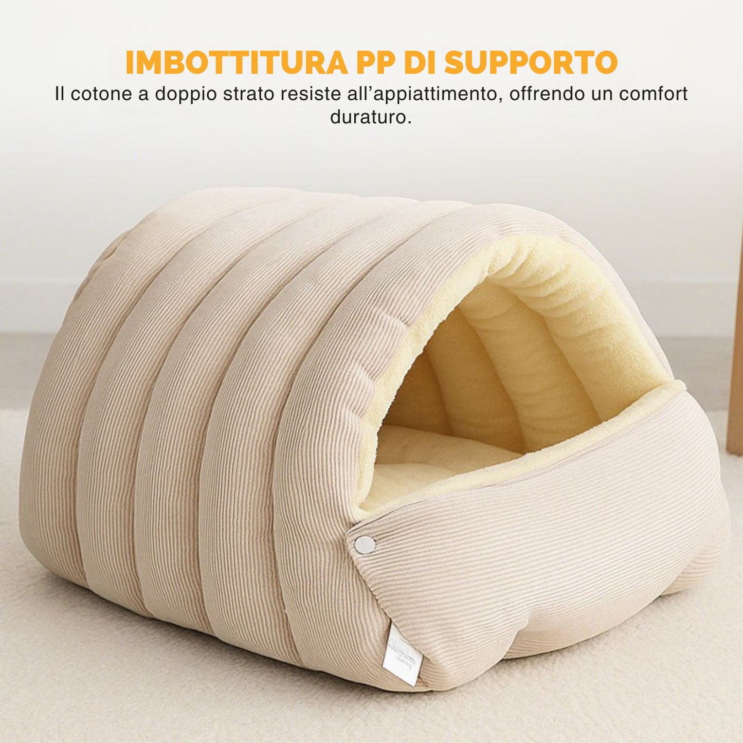 Felltraum – Grotta Deluxe super morbida per animali domestici