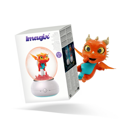 Imagix Crystal Ball | Globo Olografico Interattivo per Gioco, Apprendimento e Magia