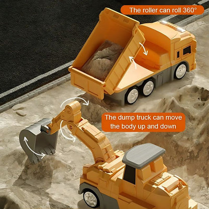 Giocattolo Magnetico di Costruzione e Trasformazione – Auto Ingegneristiche Educative