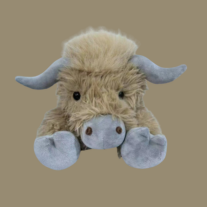 Peluche Mucca delle Highland – Morbido animale di peluche dal design realistico per bambini e adulti