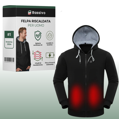 Felpa riscaldata da uomo – Rassivo X
