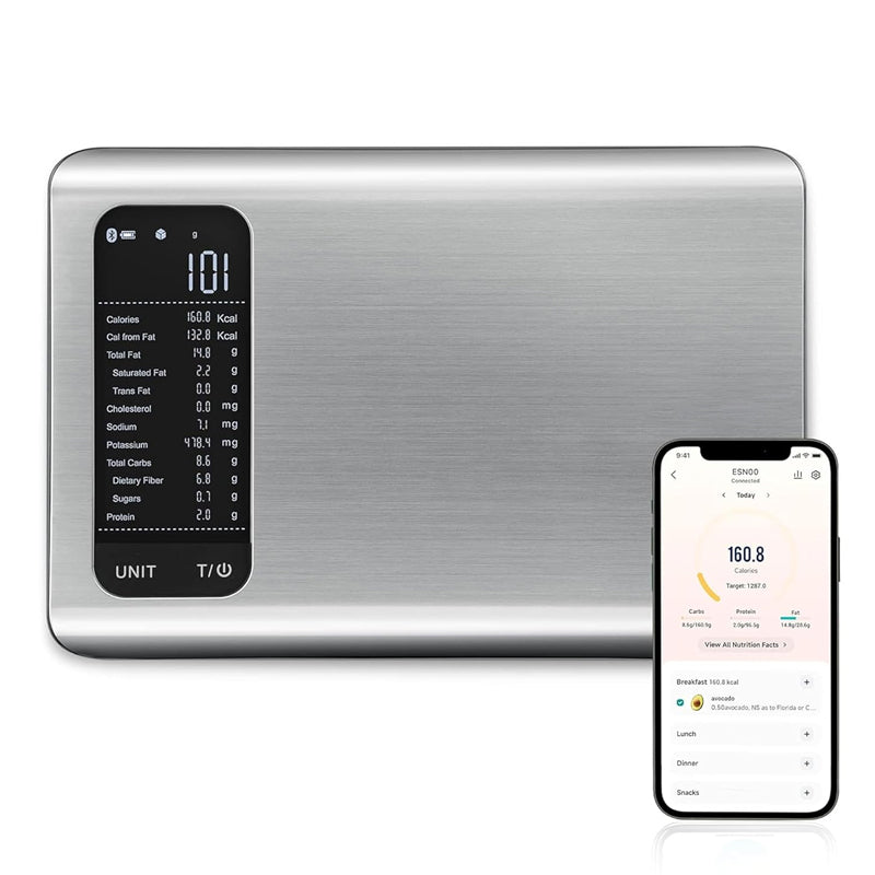 Sakerplus® Bilancia da Cucina Smart – Monitoraggio Intelligente della Nutrizione