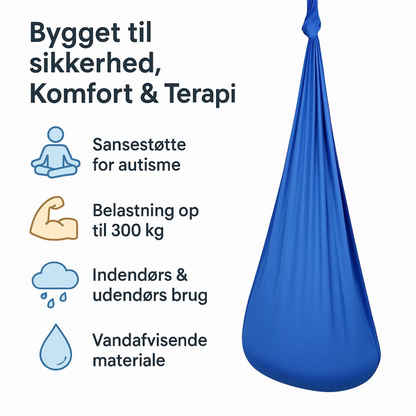 CalmSwing | Altalena Sensoriale Terapeutica per Autismo – Uso Interno ed Esterno