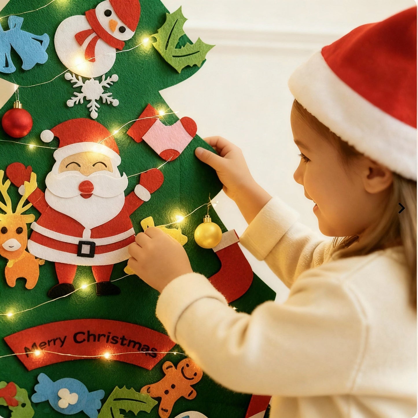 TibaToes™ Christmas Tree Play Set – Albero di Natale Montessori per Bambini Piccoli