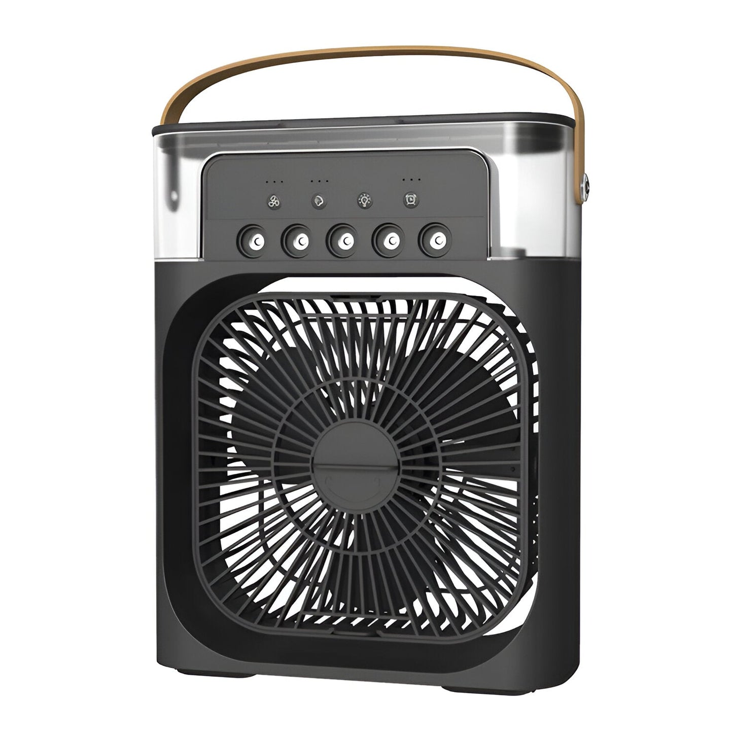 Raffrescatore d'Aria e Umidificatore 3-in-1 | Portatile, velocità della ventola regolabili & ideale per camere, uffici & piccoli spazi | Karnz