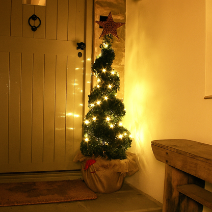 Luci bianche calde Fairy Lights per decorazioni natalizie – 200 LED con timer