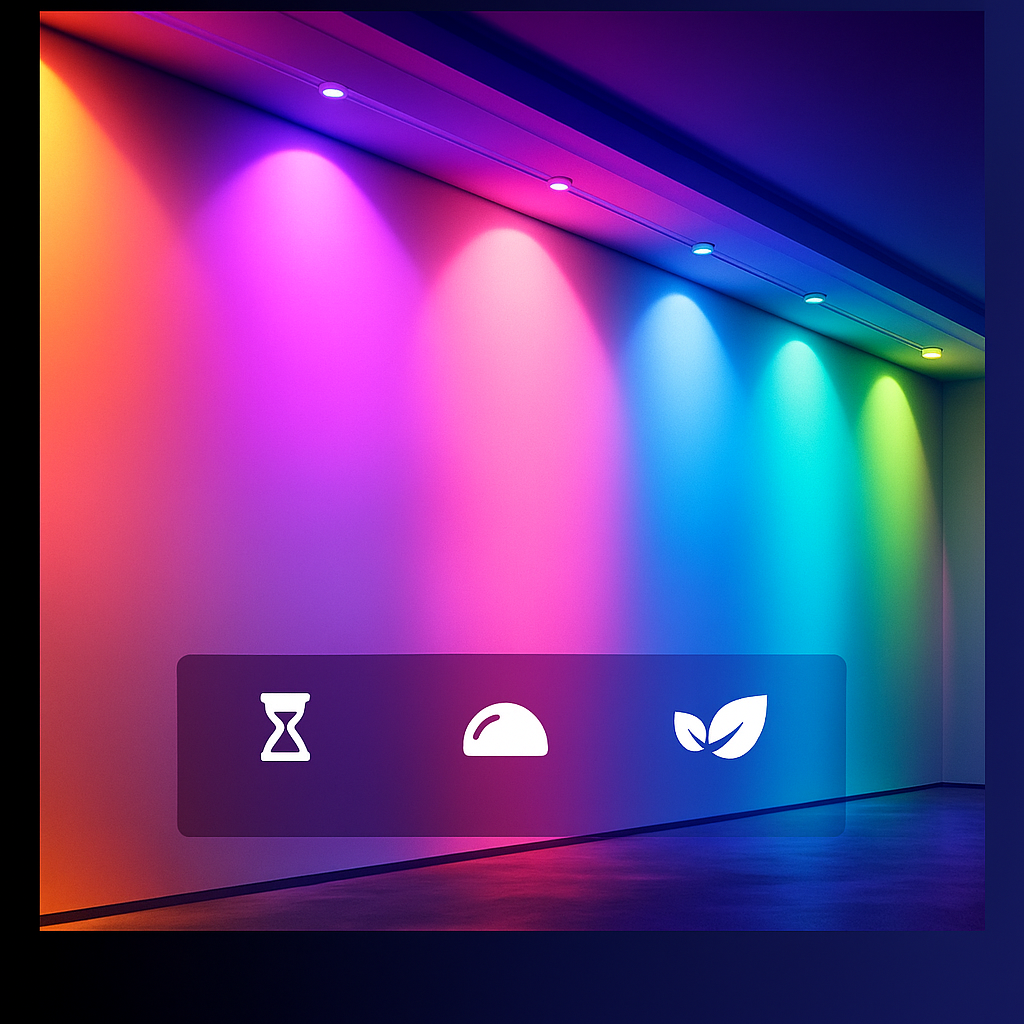 Luci natalizie LED intelligenti per esterni RGB – WiFi impermeabili