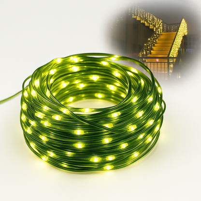 Luci LED natalizie multicolori per esterni – Catena impermeabile IP65