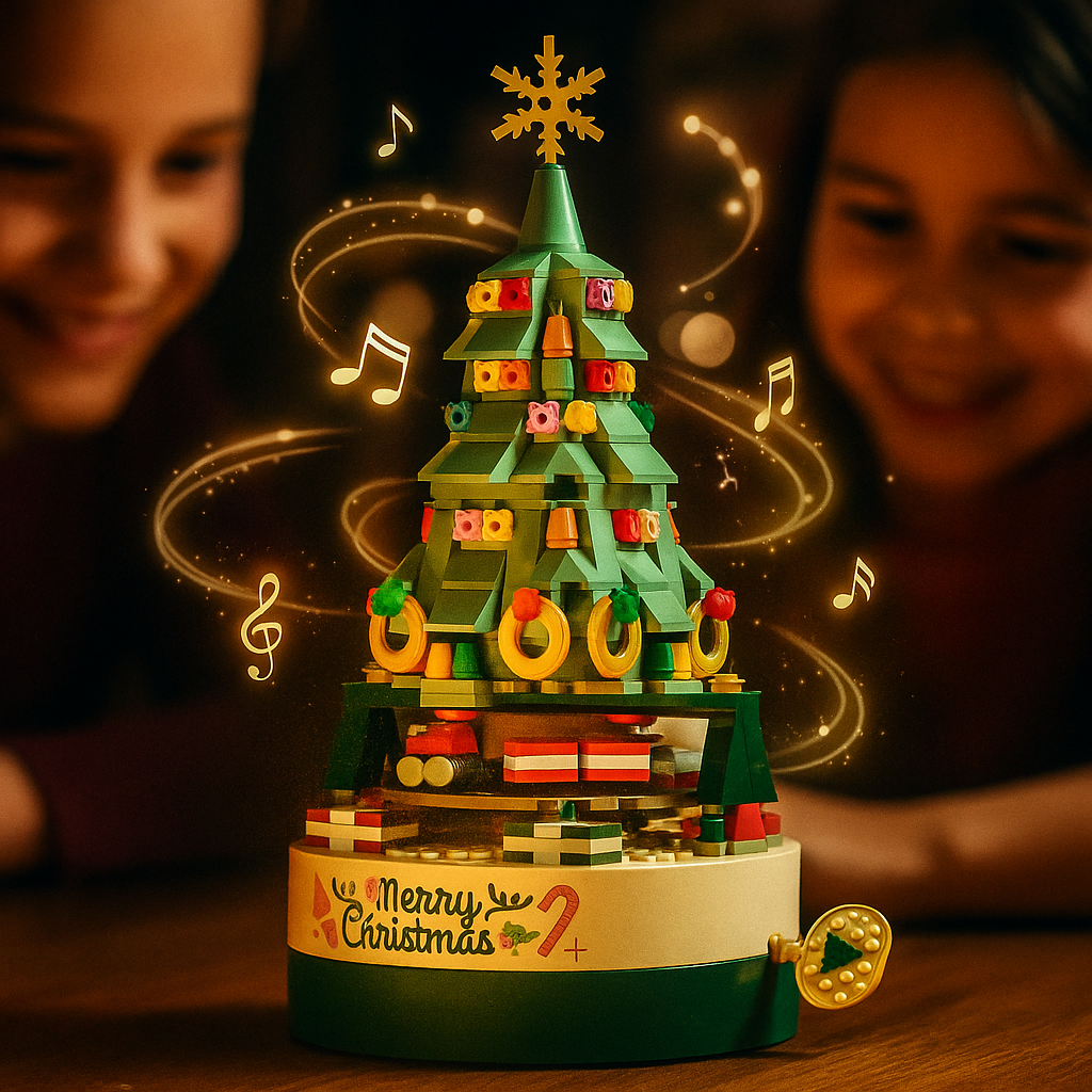 Scatola musicale natalizia BuildaTune – Albero musicale personalizzabile