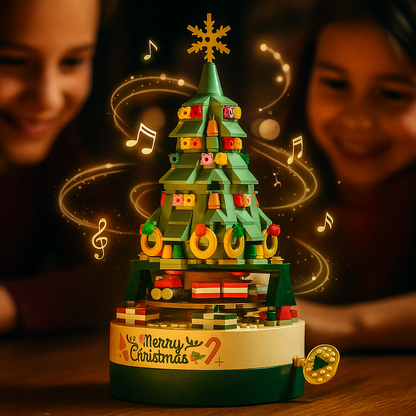 Scatola musicale natalizia BuildaTune – Albero musicale personalizzabile