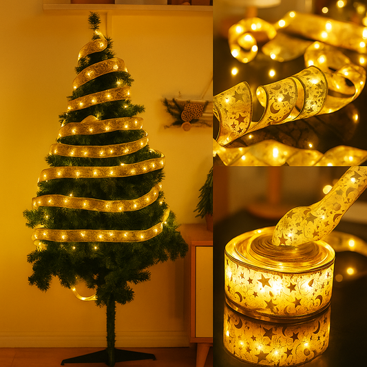 Nastro LED natalizio 2/5/10 m – Illuminazione decorativa multicolore per interni ed esterni