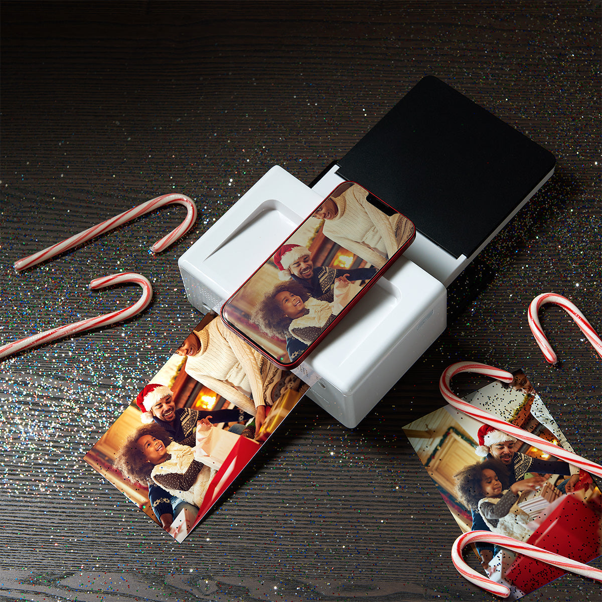 Stampante Fotografica per Smartphone Sharper Image – Stampa Rapida, Wireless, Formato 10×15 cm