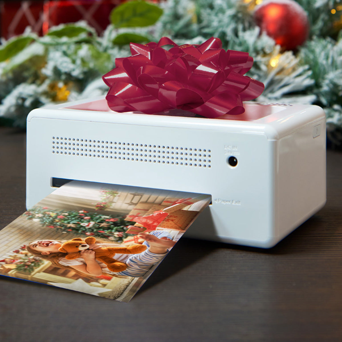 Stampante Fotografica per Smartphone Sharper Image – Stampa Rapida, Wireless, Formato 10×15 cm